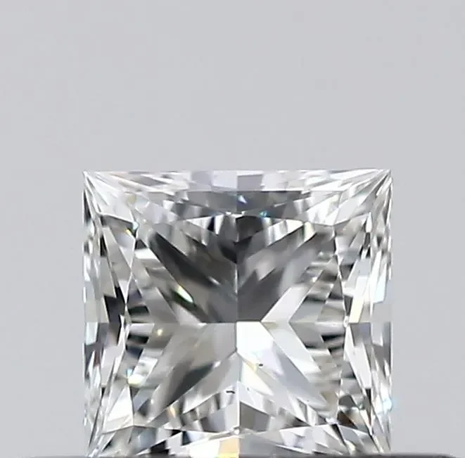 0.31ct Princess Natural Diamond (Colour H, Clarity VS2, GIA Certified)