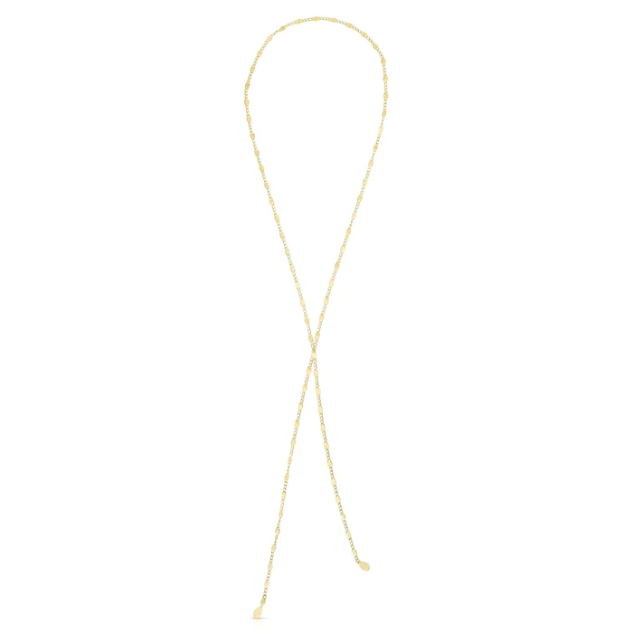14k Gold 38″ Yellow Finish 3.6mm Polished Necklace