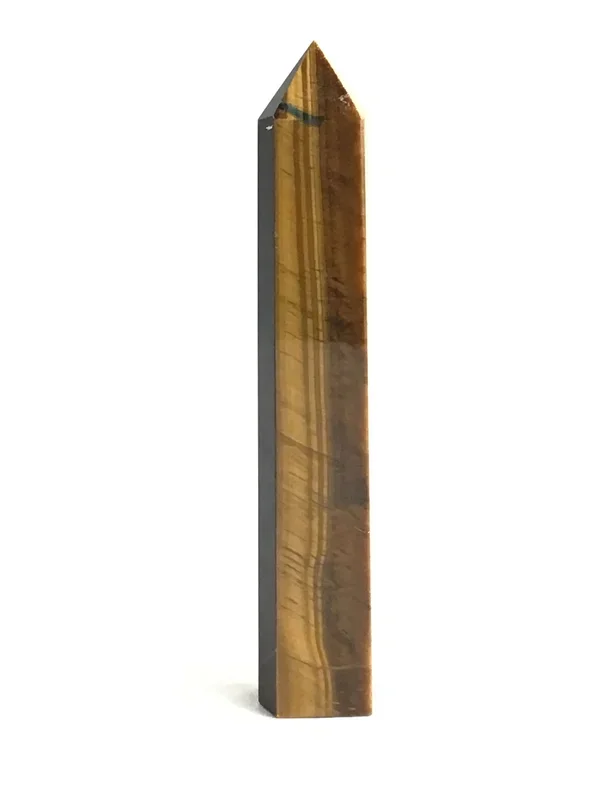 A+ Blue & Yellow Tigers Eye Tower Obelisk