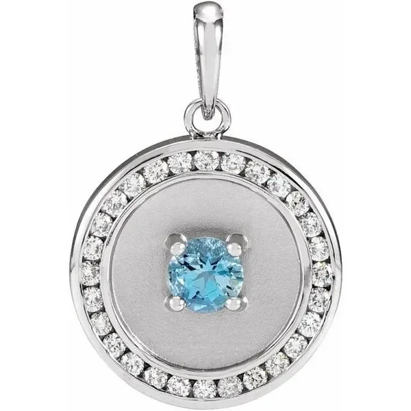 Accented Disc Pendant
