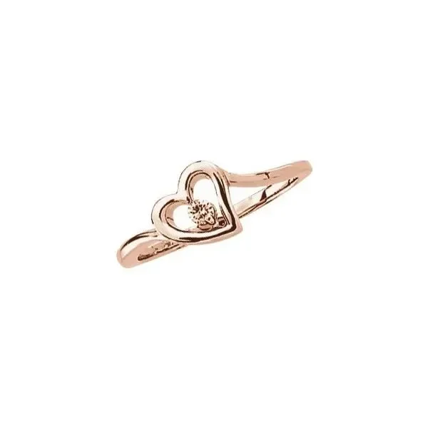 Accented Heart Ring
