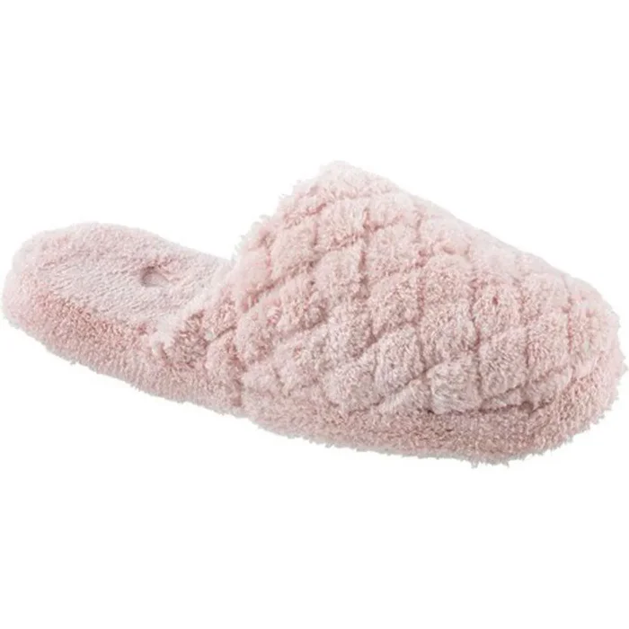 Acorn Women’s Clog – Contoured Footbed Spa Quilted, Pink, Extra Large | A20123PNKWXL