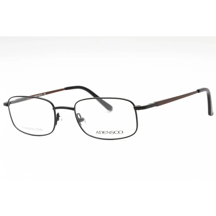 Adensco Men’s Eyeglasses – Black Bronze Rectangular Full Rim Frame | Ashton 0DF3 00