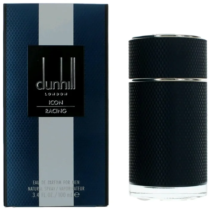 Alfred Dunhill Men’s Eau De Parfum Spray – Icon Racing Blue Authentic Scent, 3.4 oz