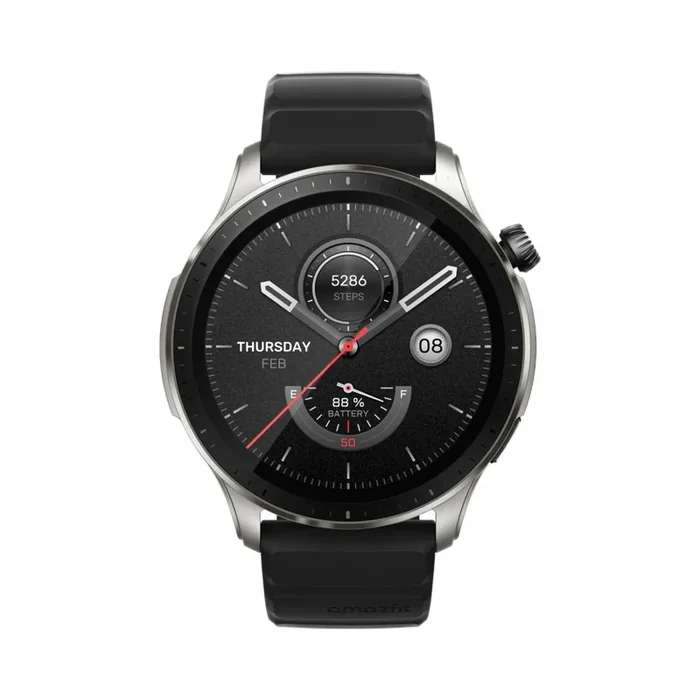 Amazfit Unisex GTR 4 Series Round Black Smartwatches