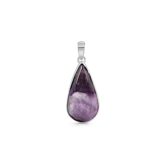 Amethyst Lace Agate Pendant-(ALA-P-10.)