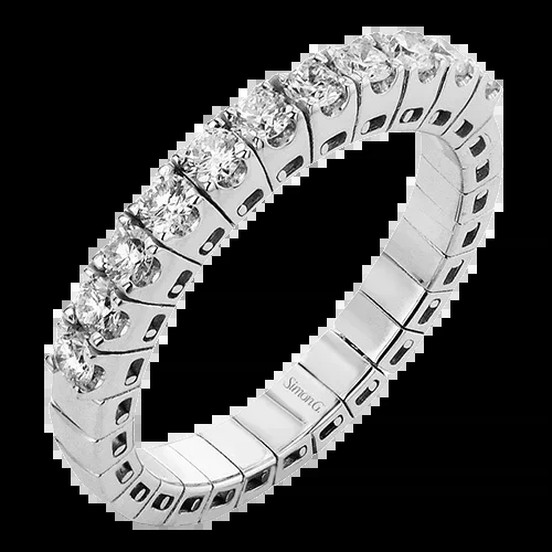 Anniversary Ring In 18k Gold With Diamonds
