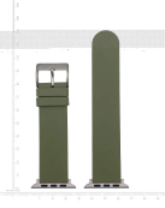 Apple-Compatible Watch Band – Goma Natural Rubber – GreenBand