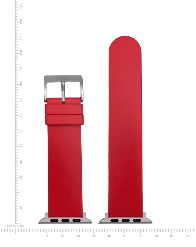 Apple-Compatible Watch Band – Goma Natural Rubber – RedBand