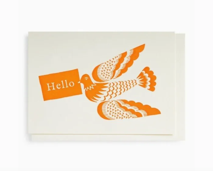 Ariana Hello Bird Notelet Card