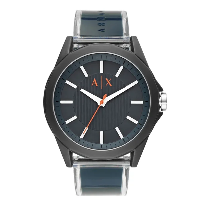 Armani Exchange Men Drexler Round Black Watches
