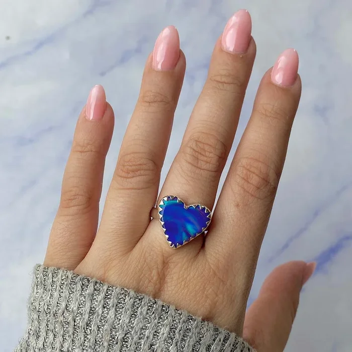 Aura Opal Adjustable Ring-(AOP-R-10.)