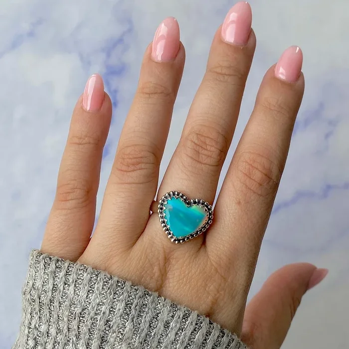 Aura Opal Adjustable Ring-(AOP-R-14.)