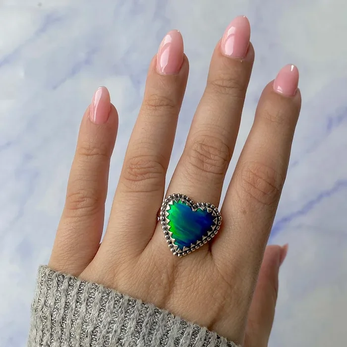 Aura Opal Adjustable Ring-(AOP-R-18.)