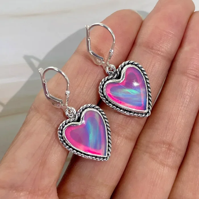 Aura Opal Earrings-(AOP-E-12.)
