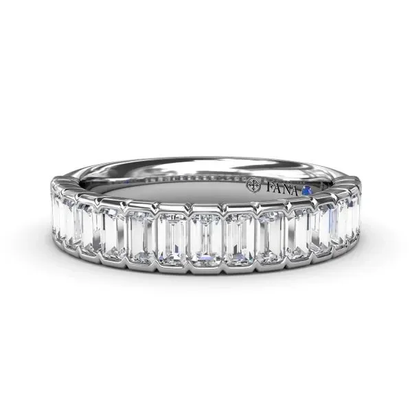 Baguette Diamond Wedding Band