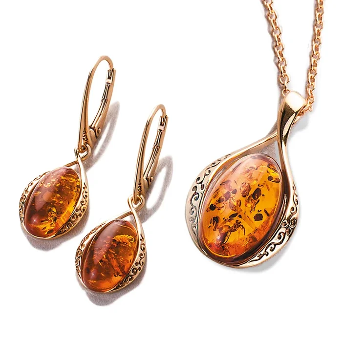 Baltic Amber Legacy CollectionWatch & Jewelry Set