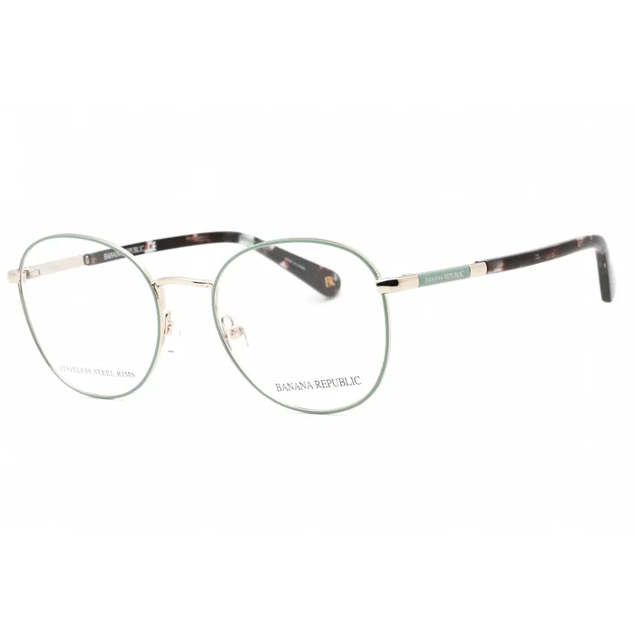 Banana Republic Women’s Eyeglasses – Sage Oval Full Rim Metal Frame | ZINA 06CR 00