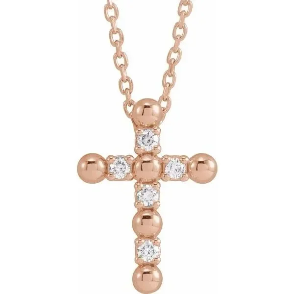 Beaded Cross Necklace