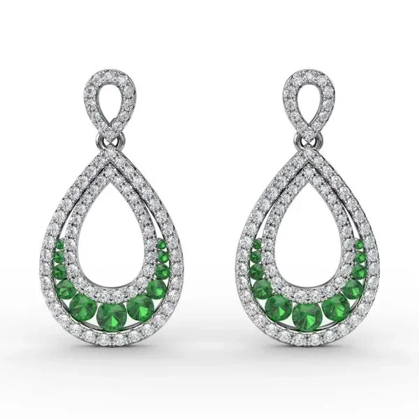 Bedazzled Drop Earrings