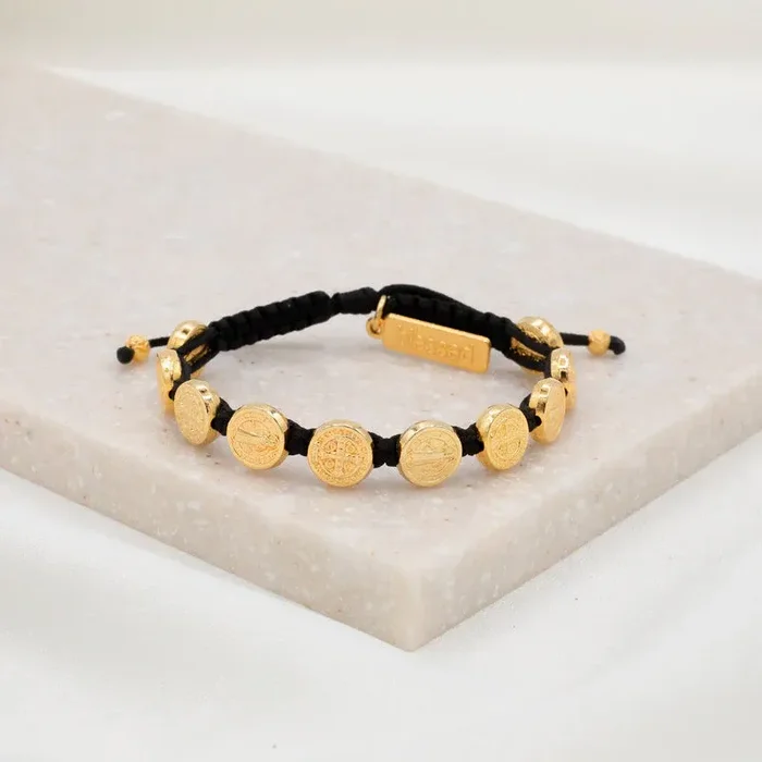 Benedictine Blessing Bracelet – Gold Medals for Protection
