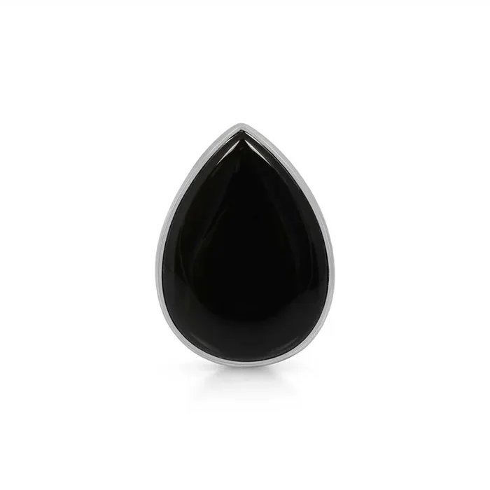 Black Onyx Adjustable Ring-(BOX-R-25)