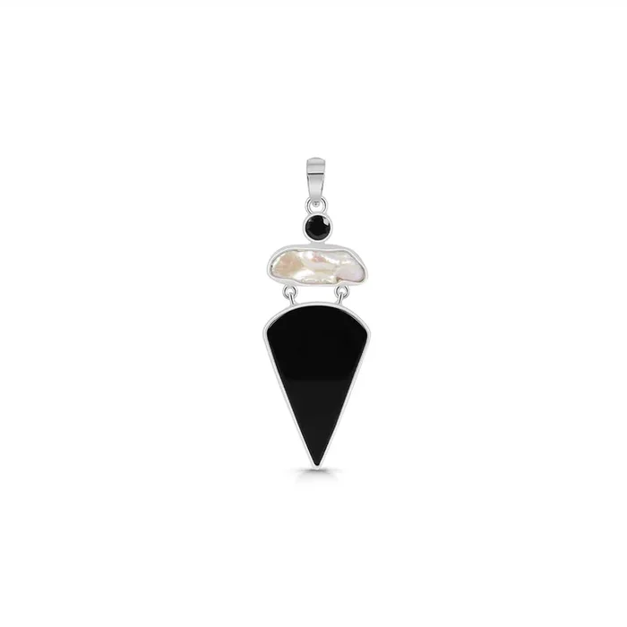 Black Onyx Pendant-(BOX-P-37.)