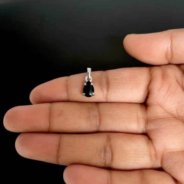 Black Onyx Pendant-(BOX-SP-552.)