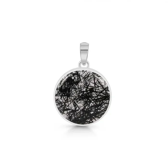 Black Rutile Pendant-(BLR-P-13.)