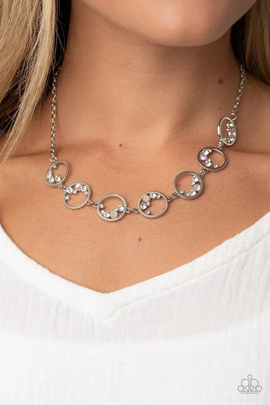 Blissfully Bubbly White Necklace – Jewelry by Bretta