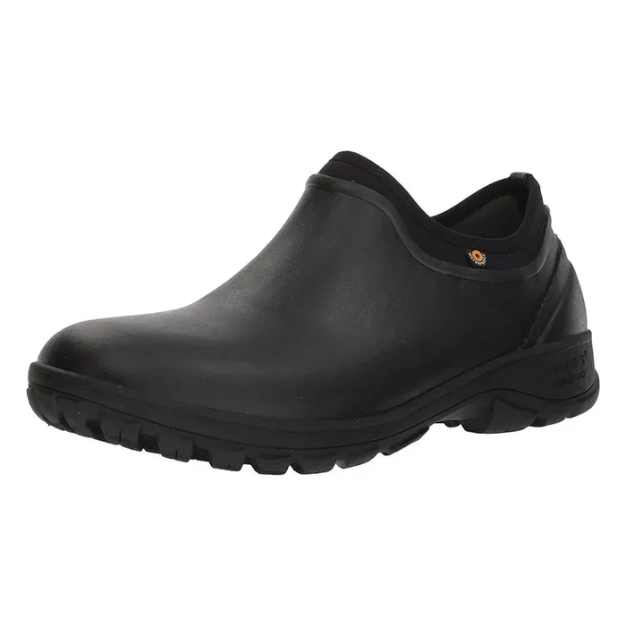 Bogs Men’s Waterproof Slip On – Sauvie Black | 72207-001