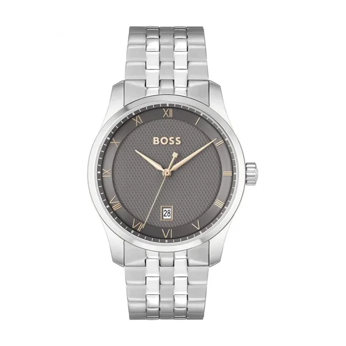 BOSS Principle Mens Watch Grey 41mm MPN: 1514116