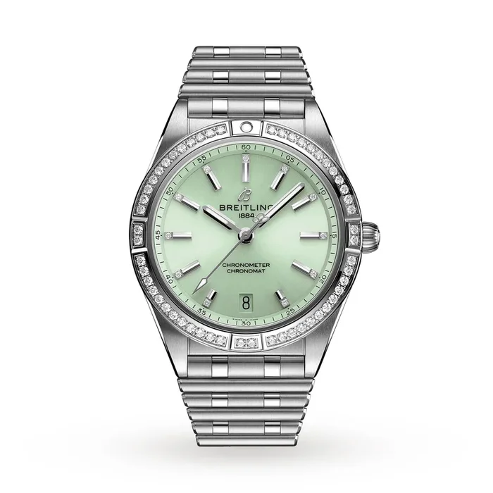 Breitling Chronomat Automatic 36 – Mint Green Watch MPN: A10380591L1A1