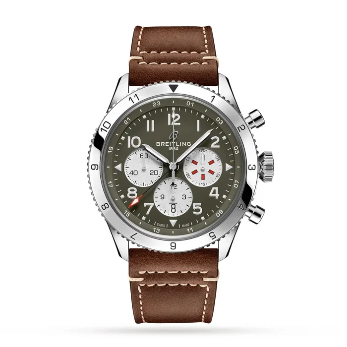 Breitling Super AVI B04 Chronograph Curtiss Warhawk 46 Watch MPN: AB04452A1L1X1