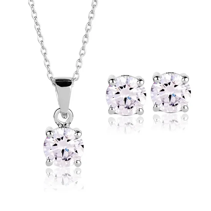 Brilliant Birthstones Set AprilWatch & Jewelry Set