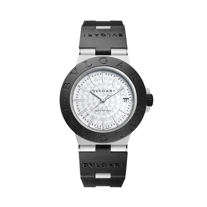 Bvlgari Aluminium Limited Edition 40mm Mens Watch Silver MPN: 103703