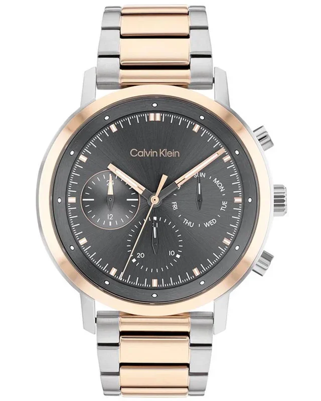 Calvin Klein Gauge Men Round Black Watches