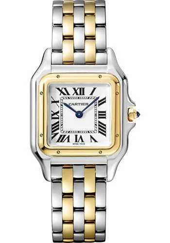 Cartier Panthere de Cartier Watch – 27 mm Yellow Gold And Steel Case – W2PN0007Watch