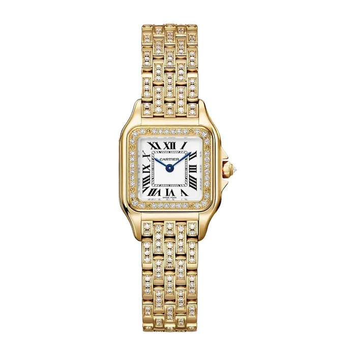 Cartier Panthere de Cartier watch, small model, quartz movement, Yellow gold MPN: WJPN0059