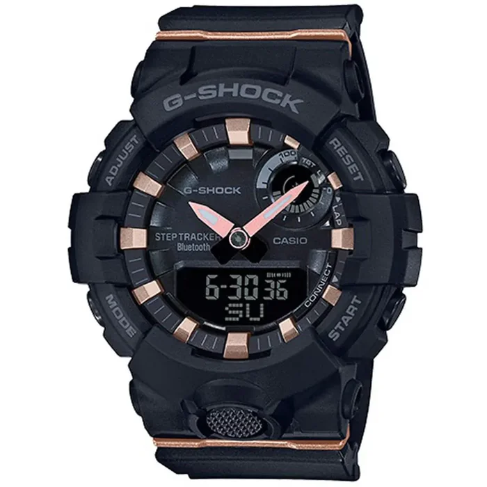 Casio Women’s Quartz Watch – G-Shock Alarm Ana-Digi Dial Black Strap | GMAB800-1A