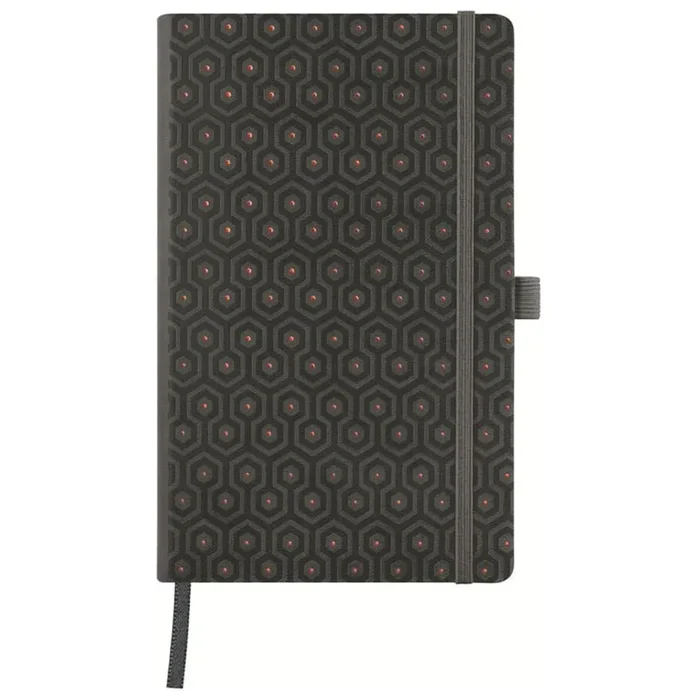 Castelli Notebook – Copper and Gold Medium A5, Blank, Honeycomb Copper | QC8NP-492