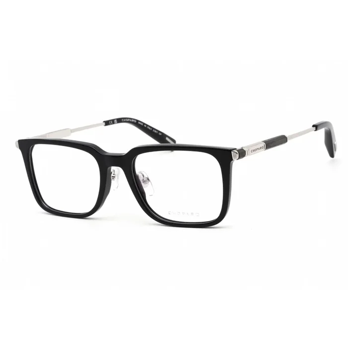 Chopard Men’s Eyeglasses – Shiny Night Blue/Silver Rectangular Frame | VCH344 0821
