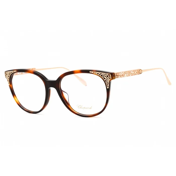 Chopard Women’s Eyeglasses – Tortoise Plastic Cat Eye Full Rim Frame | VCH253 0748