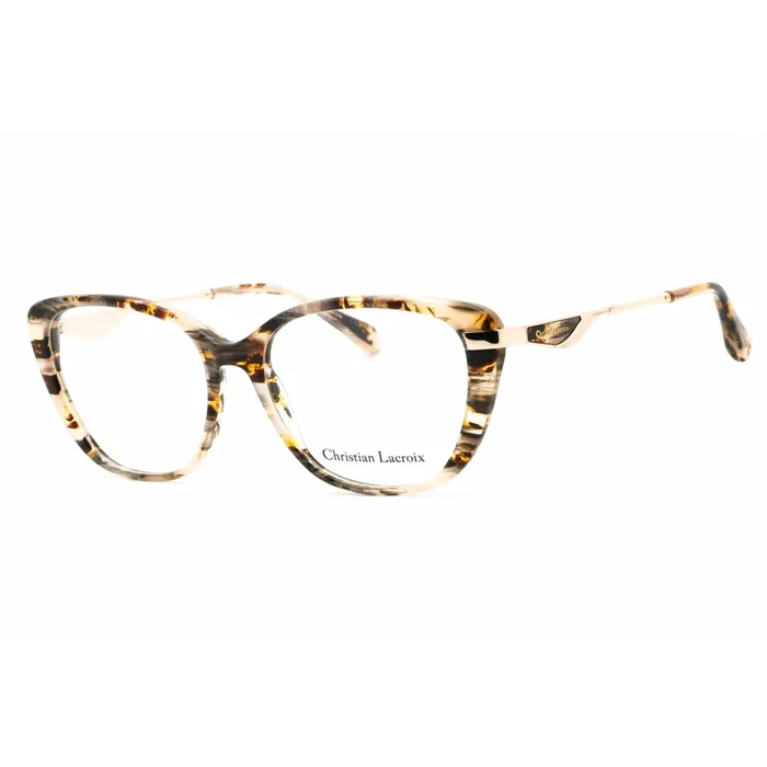 Christian Lacroix Women’s Eyeglasses – Crystal Tortoise Cat Eye Frame | CL1149 101