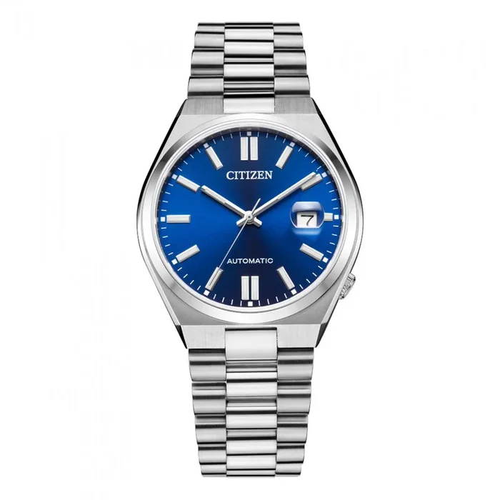 Citizen Men Automatic Round Blue Watches