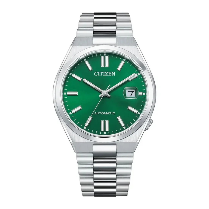 Citizen Men Mechanical Round Green Watches