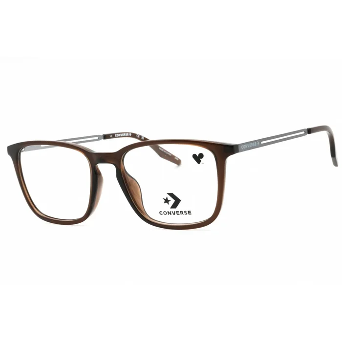 Converse Men’s Eyeglasses – Crystal Dark Root Square Shape Full Rim Frame | CV8000 201