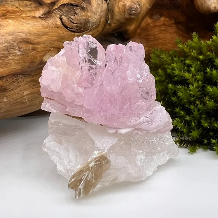 Crystallized Rose Quartz Cluster 12.1 grams #41