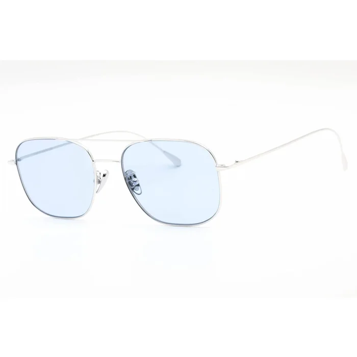 Cutler and Gross Unisex Sunglasses – Silver Metal Rectangular Shape | CG1267PPLS 001