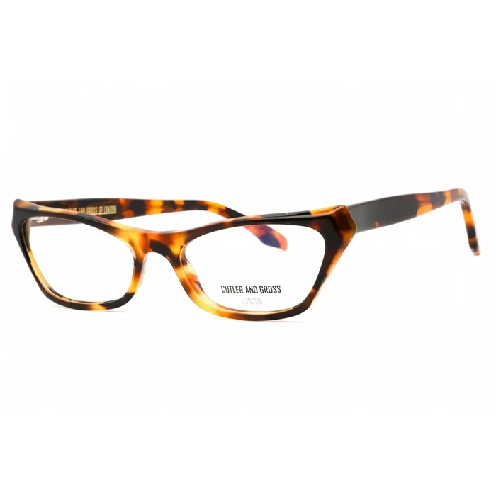Cutler And Gross Women’s Eyeglasses – Tortoiseshell/Brown Cat Eye Frame | CG1329 003